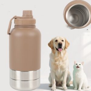 Outdoor Thermal Pet Outing Water Cup Bottle